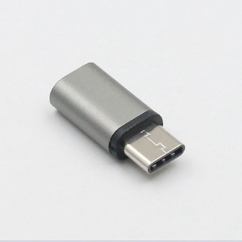 USB Type C Male Connector naar Micro USB Vrouwelijke Converter USB-C Type-C Adapter voor OnePlus 2 HTC 10 lumia 950 Nexus 5X6 P Macbook