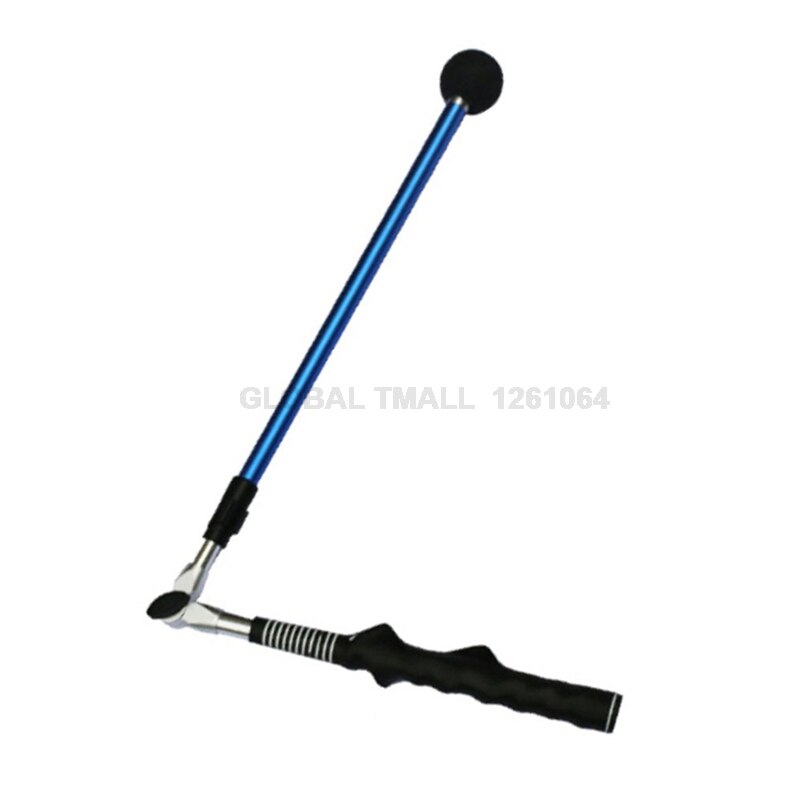 Golf träningshjälpmedel träningsverktyg golf swing tränare mångfärgad med handgrepp kan korrigera golfspelarens position 1 st: Modell b
