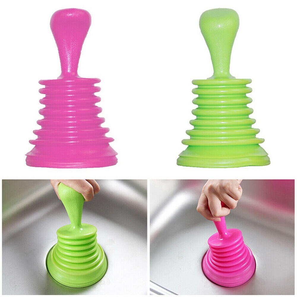 Dredge Kitchen Sink Suction Toilet Drain Cleaner Pipe Dredge Suction Cup Silicone Household Products Toilet Suction Toilet