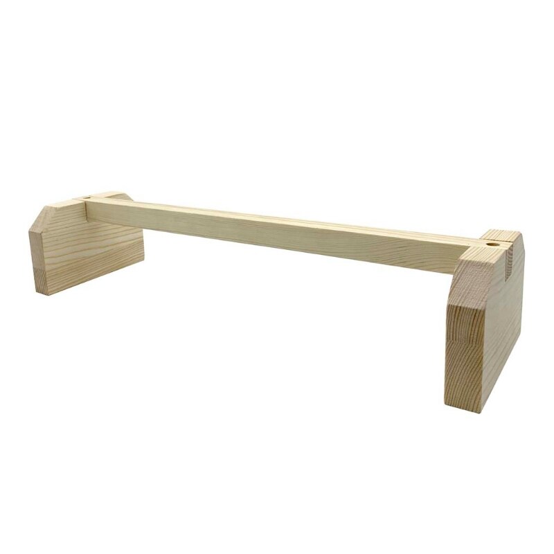 2 Stuks Sterke Houten Achtertuin Kip Baars Effen Roosting Bar Coop Broedmachine Speelgoed T5EB