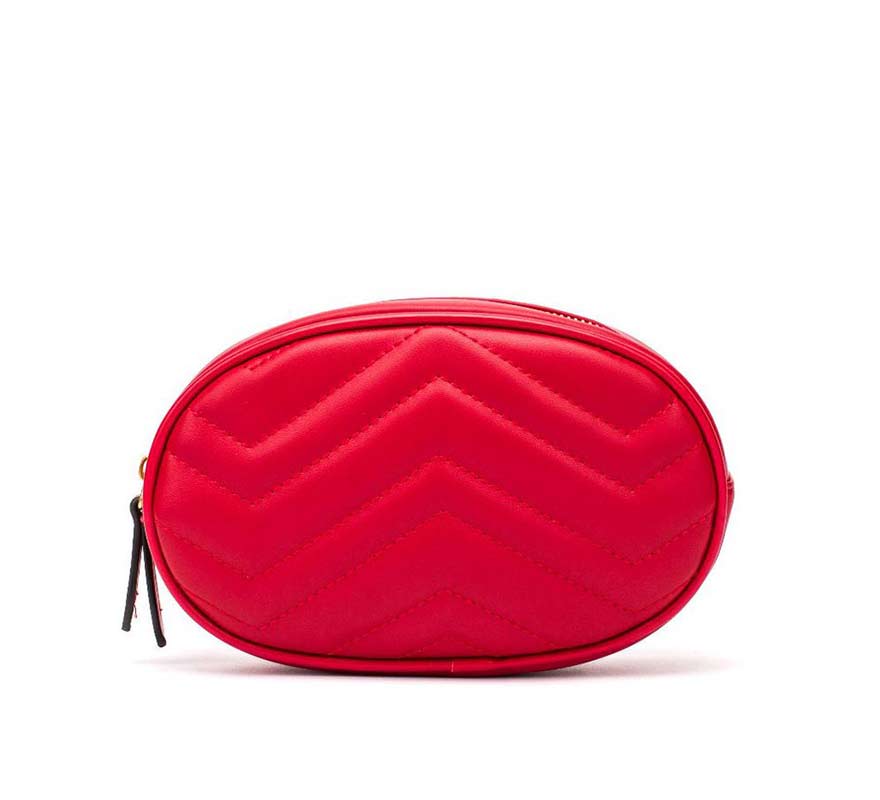 Casual schattige meisjes dames dames trendy ronde heuptas rits portemonnee creditcard verpakking muntzakje kleine tas