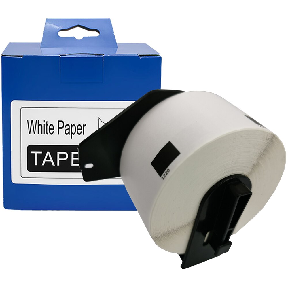 39mm*48mm 620Pcs Compatible for Brother Label Printer QL-700/720 White Paper DK-1220: Roll ro Frame ro Box