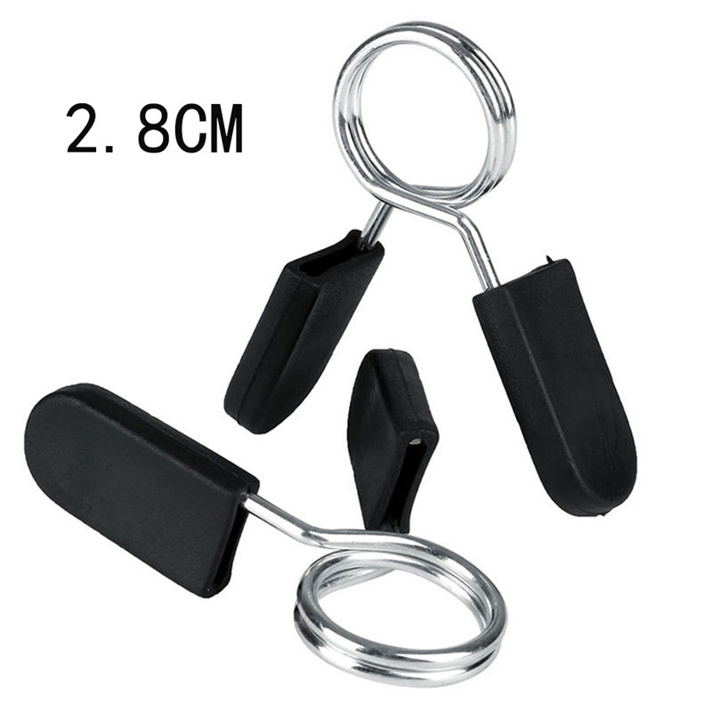 1 Piece 28/30/50 Spinlock Collars Barbell Collar Lock Dumbell Clips Clamp Weight lifting Bar Gym Dumbbell Fitness Body Building: 28mm