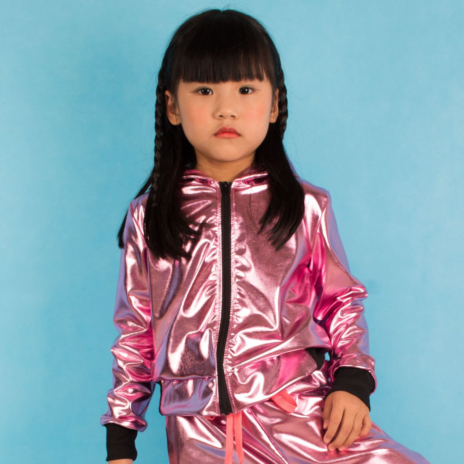 Chaqueta bomber Unisex para primavera y otoño, ropa de calle, puesta en escena, baile de Hip Hop, abrigo para niños, chaquetas para niñas,