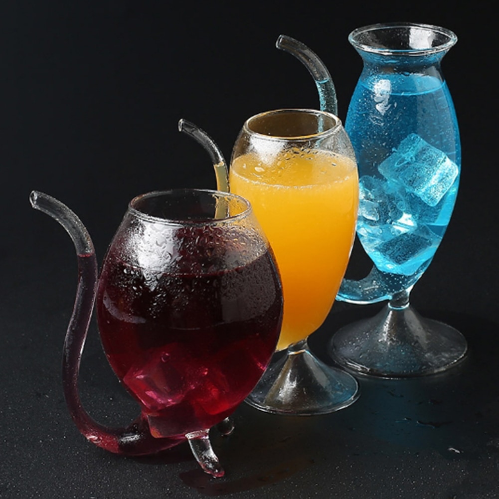 300ml Vampire Wine Glass Novelty Transparent Glass Great for Wine Lovers Family and Friends