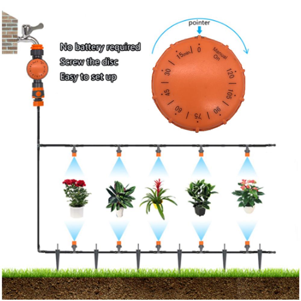 Automatic Machine Water Timer Irrigation Controller System Timer Garden Watering Timer Home 120 Minutes Water Flow Timing