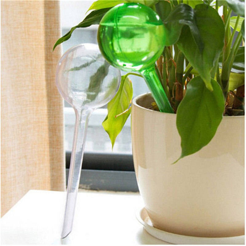 Blomma gräs självautomatisk droppbevattning boll trädgård kruka burkar självbevattning automatisk bevattning gräsmatta vattnare vattenburkar