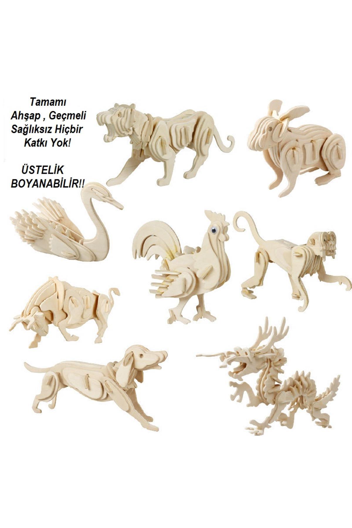 3D Wooden Puzzle-Kids Room