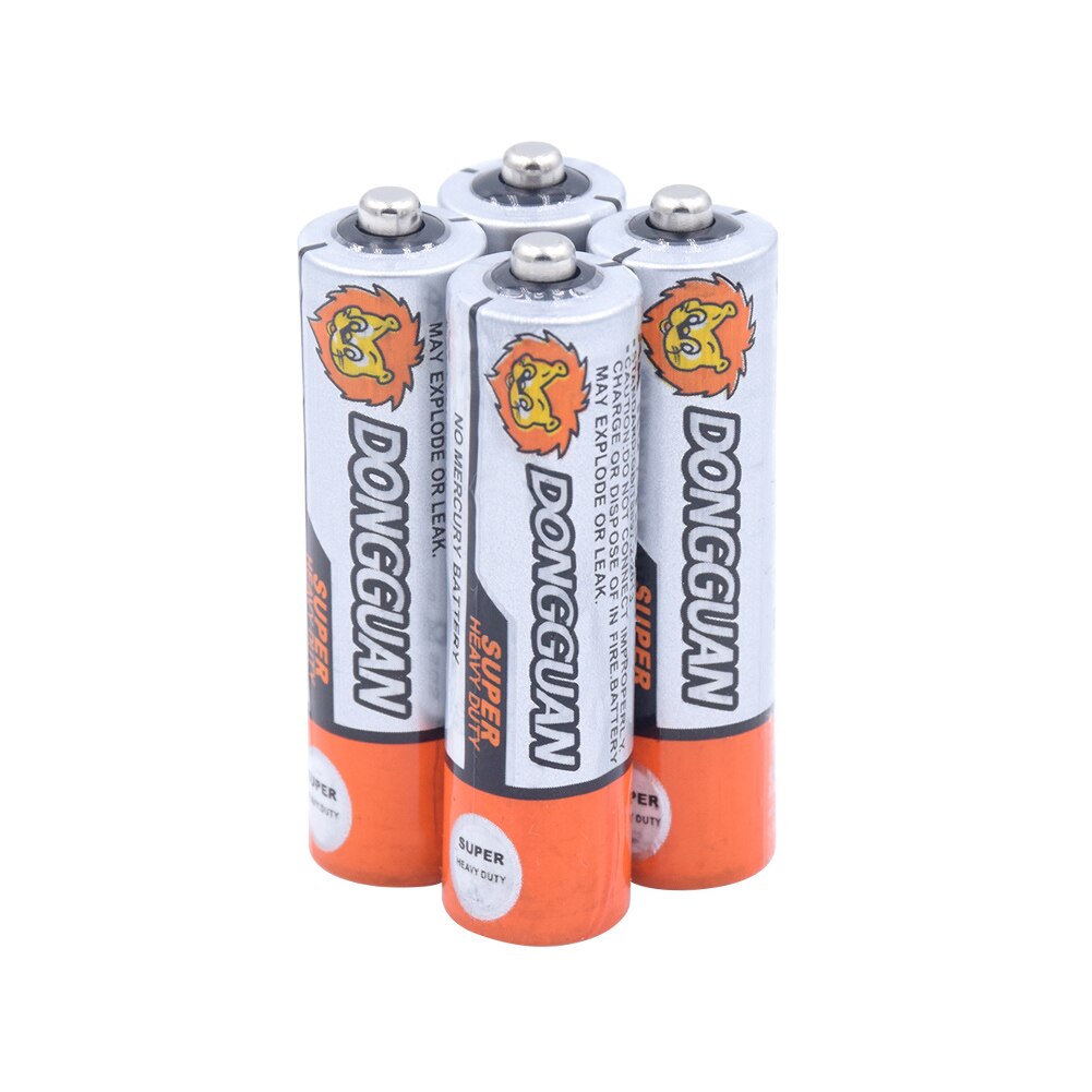 AA BATTERY LR6 HR6 UM3 MN1500 15A MN1500 15A 1.5V CARBON DRY BATTERIES 4PCS/LOT FOR MICROPHONE RADIO SHAVER