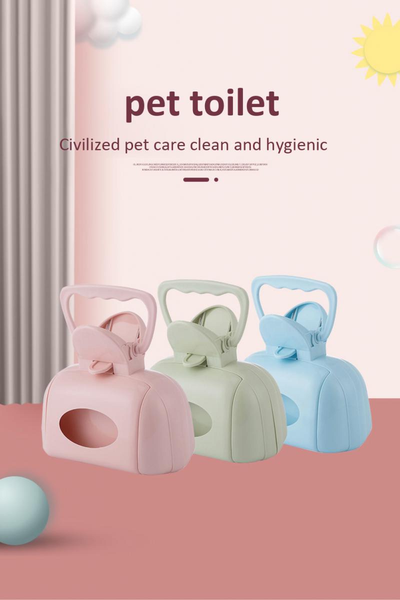 Poop Clip Pet Toilet Pick Up Dog Excrement Clip Pet Cleaning Supplies Portable Dog Excrement Shovel Dog Poop Bag Bedding Tools