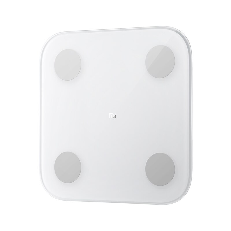 Original xiaomi smart vekt for kroppsfettsammensetning 2 bluetooth 5.0 balansetest 13 kroppsdata bmi helsevektsvekt led display