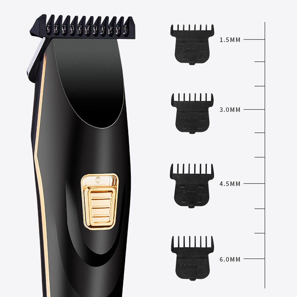 Hair Clipper 0.1mm Blade USB Charging Powerful Electric Hair Trimmer Home Barber Hairstyle Tool Head Shaver Machine