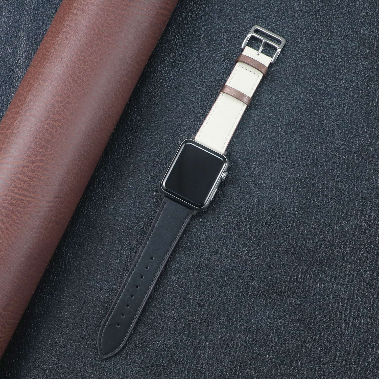 Leather band for Apple watch strap