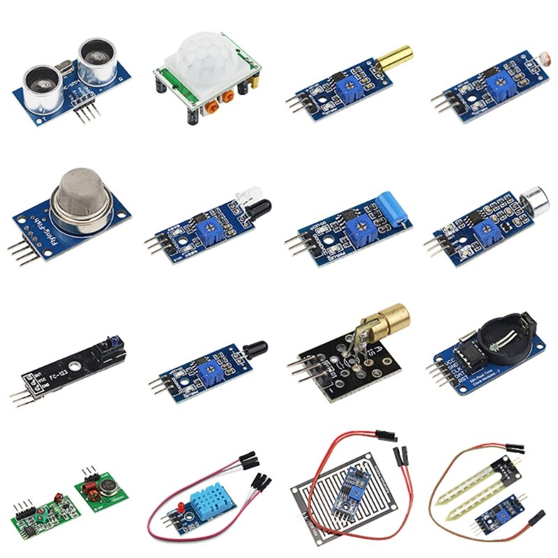 16 In 1 Raspberry Sensoren Module 16 Soorten Sensor Voor Raspberry Vlam Sensor