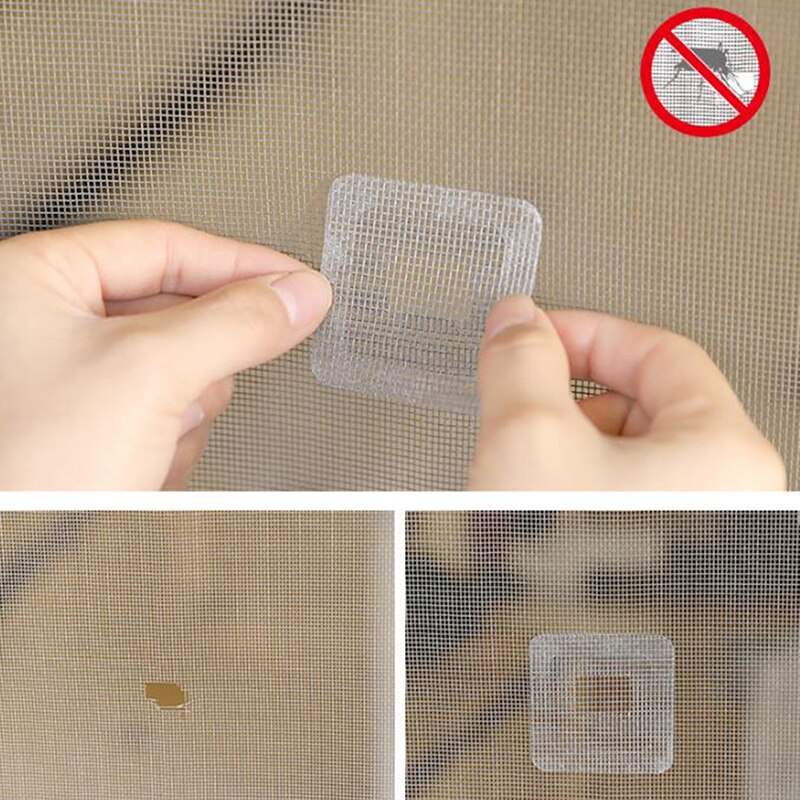 Bug Repair Screen Patch Stickers Screen Repair Stickers Fix Net Mesh Window Screen for Home Anti Mosquito Fly