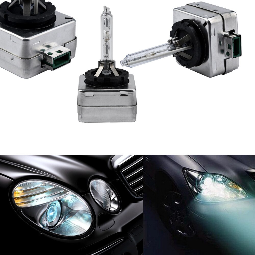 LED bi-xenon headlight accessories conversion kit bulb quick start 35W D3S 6000k 19Mar22