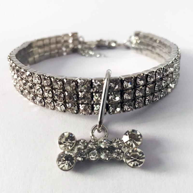 Hond Kraag Ketting Heeft Elasticiteit Lady Mooie Ketting voor Kleine Honden Katten Accessoires