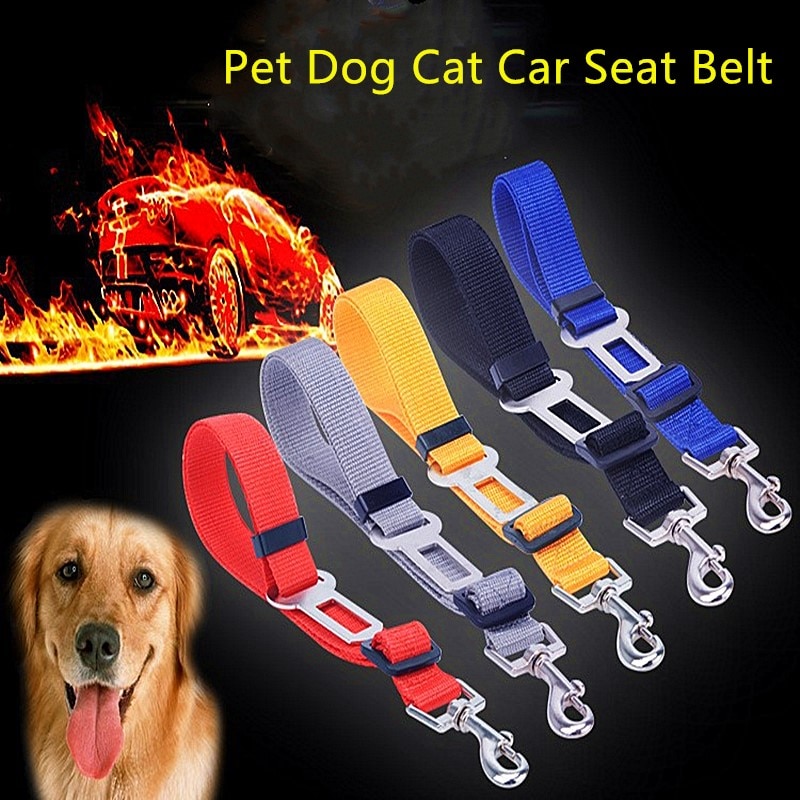 Nieuw Voertuig Auto Veiligheidsgordel Lead Clip Pet Kat Hond Veiligheid Dierbenodigdheden Hond Kraag Pet Veiligheidsgordel Intrekbare Hond leash