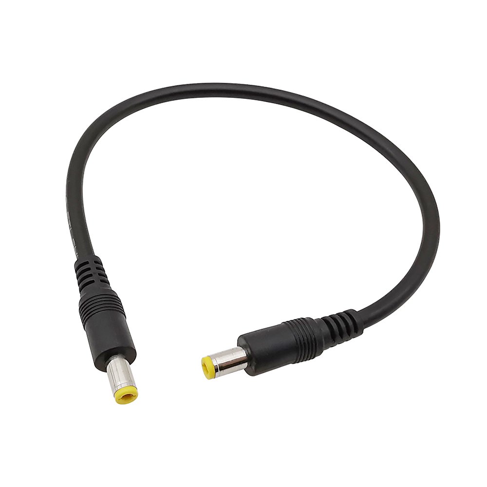 Conector de Cable de alimentación DC 12V, 5,5x2,5mm, macho a 5,5x2,5mm, Cable de extensión, adaptador CCTV, 0,3 M, 0,5 M, 1M, 1,5 M, 3M: Verde militar