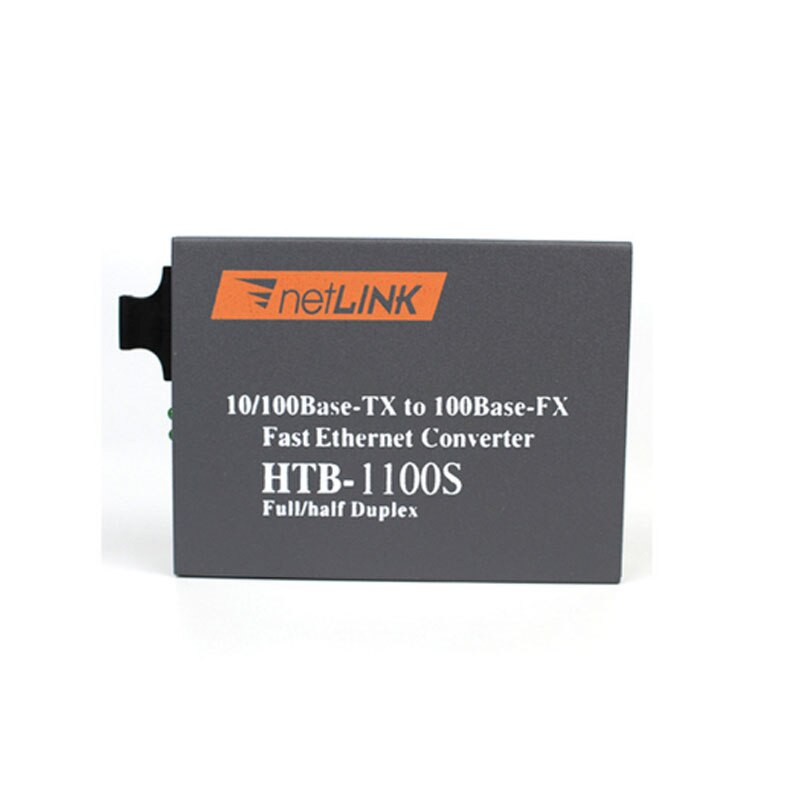 Netlink Media Converter HTB-1100S-A/B Glasvezel Media Transceiver 25Km Sc 10/100M RJ45 Single Mode enkele Vezel: B size