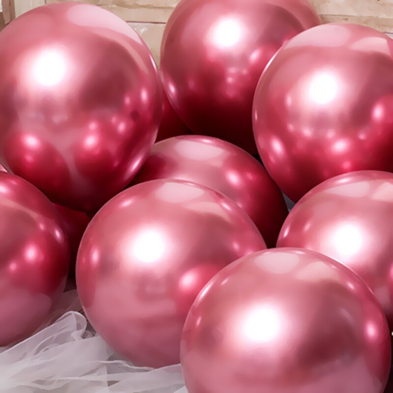 Barnebursdagsfest dekorert dyr tegneserie hode løve ape sjiraff 4d aluminiumsfilm helium ballong dekor scene ballong: 10 tommer rød 10 stk