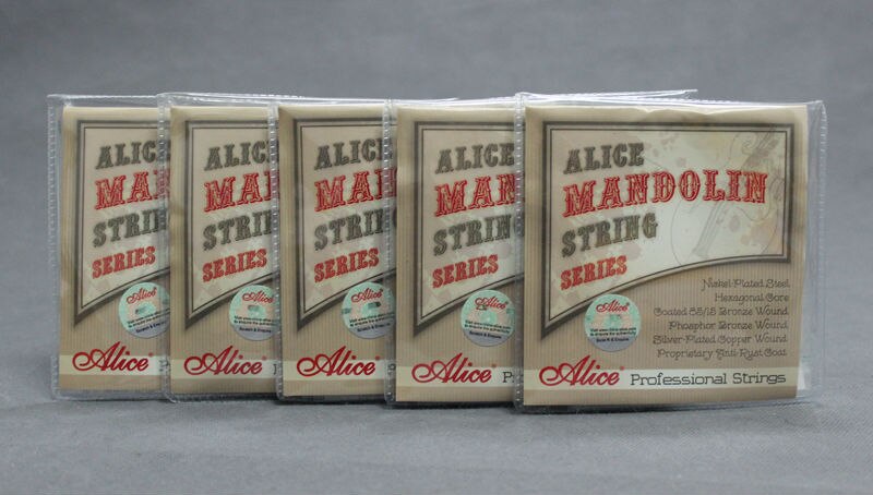 Craymin Cordes De Mandoline En Acier Nickelé Calibre Léger (.010-.034) Avec Extrémité En Boucle