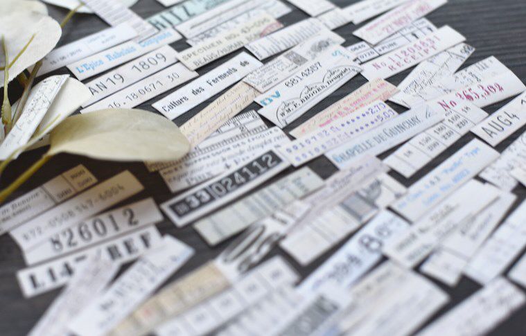 Kscraft tira adesiva número pós-marcação, 60 peças, retrô, para projetos de scrapbooking, faça você mesmo, álbum de fotos, cartão de artesanato