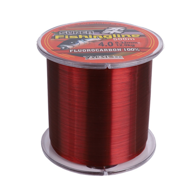 500M Fishing Line Nylon Monofilament Leader Fly Line Super Strong Abrasion Resistance Wire For Freshwater Saltwater: 5.0