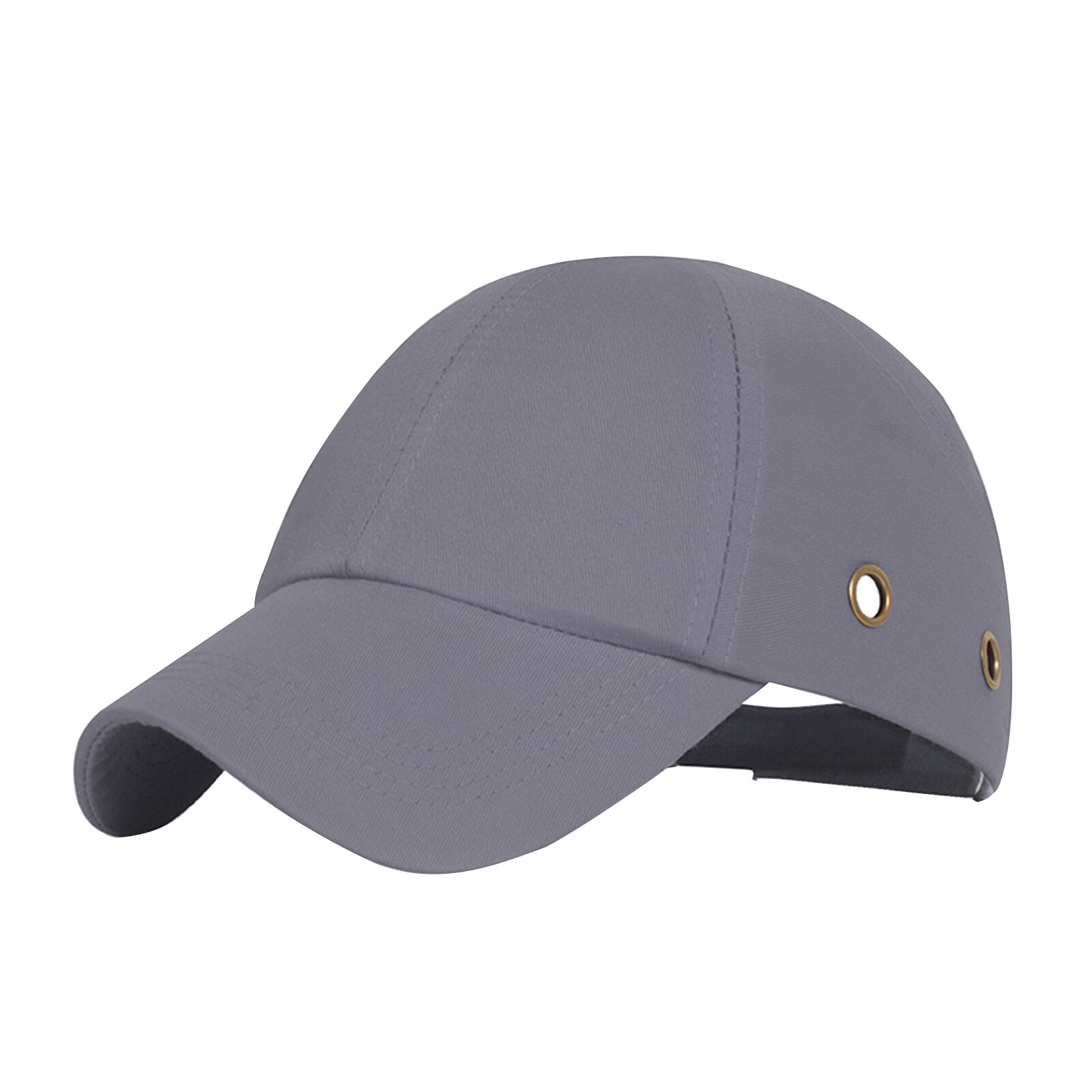 Women Men Head Protection Cotton Blend Workplace Hard Solid Adjustable Buckle Baseball Bump Cap With Air Holes Safety Hat