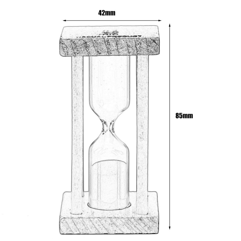 Zandloper Timer, Creatieve Originele Hout Zandglas Klok