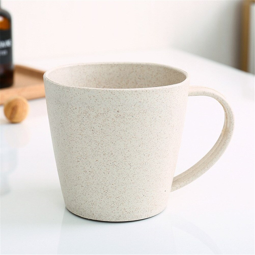 Taza de cepillo de dientes de , 1 pieza, juegos de baño no resistentes al calor, cepillo de dientes cómodo, sensación de paja de trigo, taza de taza para lavar, taza para gárgaras: BG