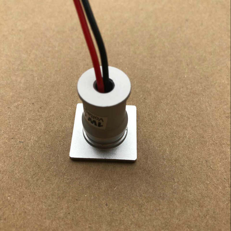 9 Uds 1W cuadrado IP65 Mini LED Downlight jardín exterior baño pasillo techo bombilla de luz focalizada iluminación para sauna CE