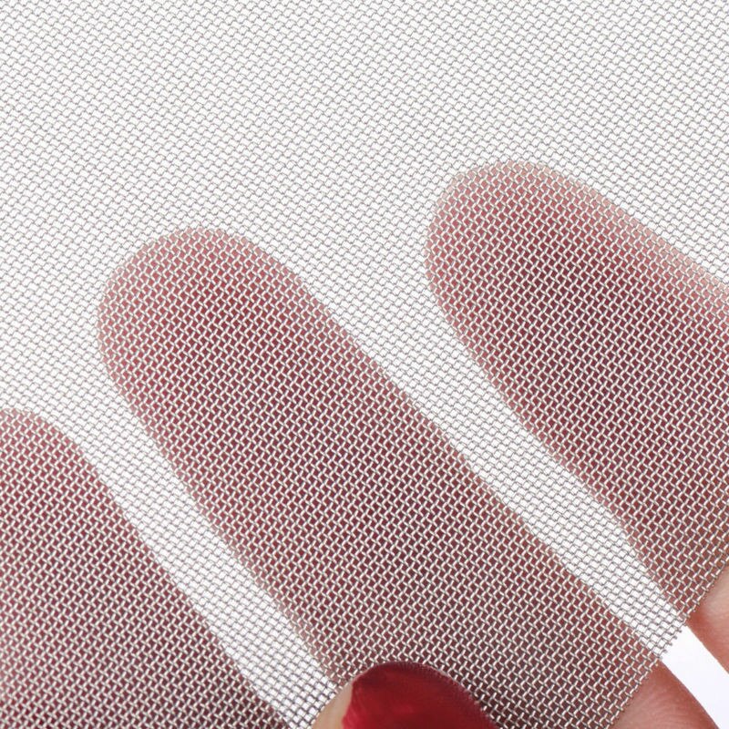 3PCS/50 mesh stainless steel wire mesh Woven Wire Sheet Screening Filter Home Kitchen Strainers 10x10cm