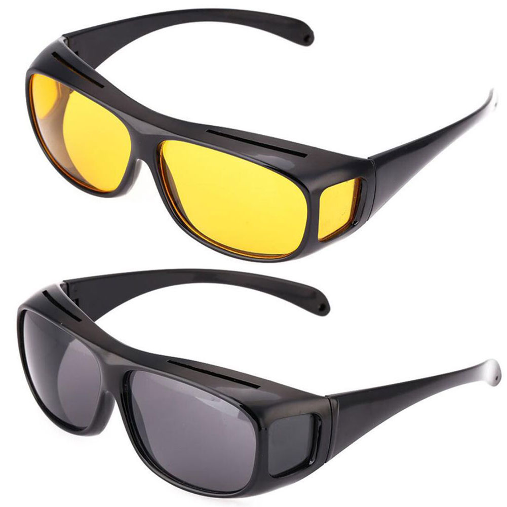Cycling Anti-Glare Night Vision Driver Goggles Night Driving Enhanced Light Glasses Sunglasses Goggles Hiking Accessries