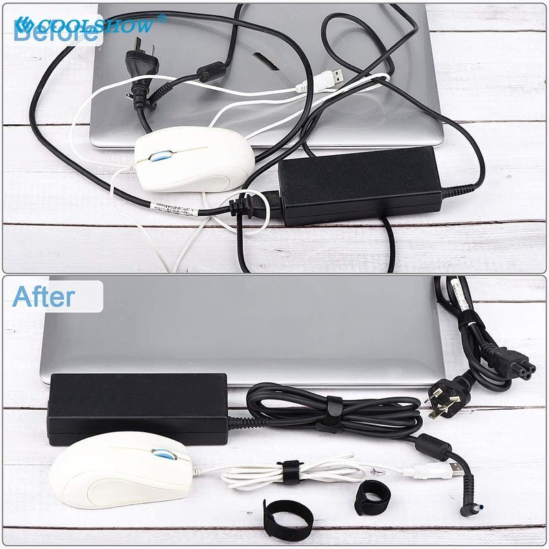 USB Data Cable Reusable Cable Ties Management Straps Winding Line 15cm Cable Organizer Wire Winder Cable Holder for Camera phone