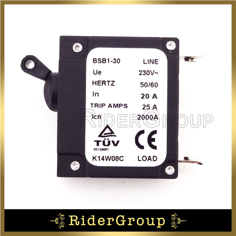 Chinese Generator 230V 23A In Circuit Breaker Trip Amps 28.8A 2000A BSB1-30 Hertz 50/60