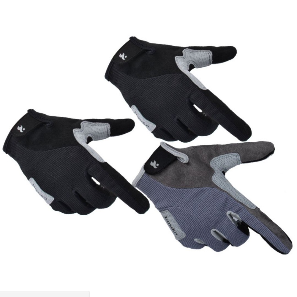 Boodun neue Berufs Klettern Handschuh Tragen Beständig Pu Voll Finger Wand Abwehr Handschuhe Anti Slip für Mountaineer