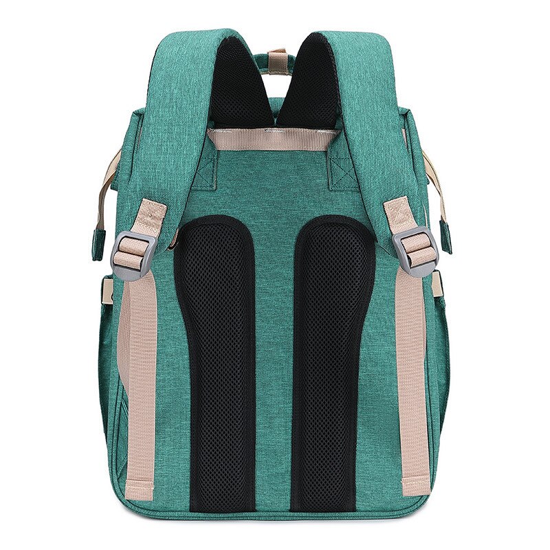 Diaper Backpack Folding Baby Bed Mummy Bag Portable Shoulder Mummy Bag Retractable Baby Diaper Bed