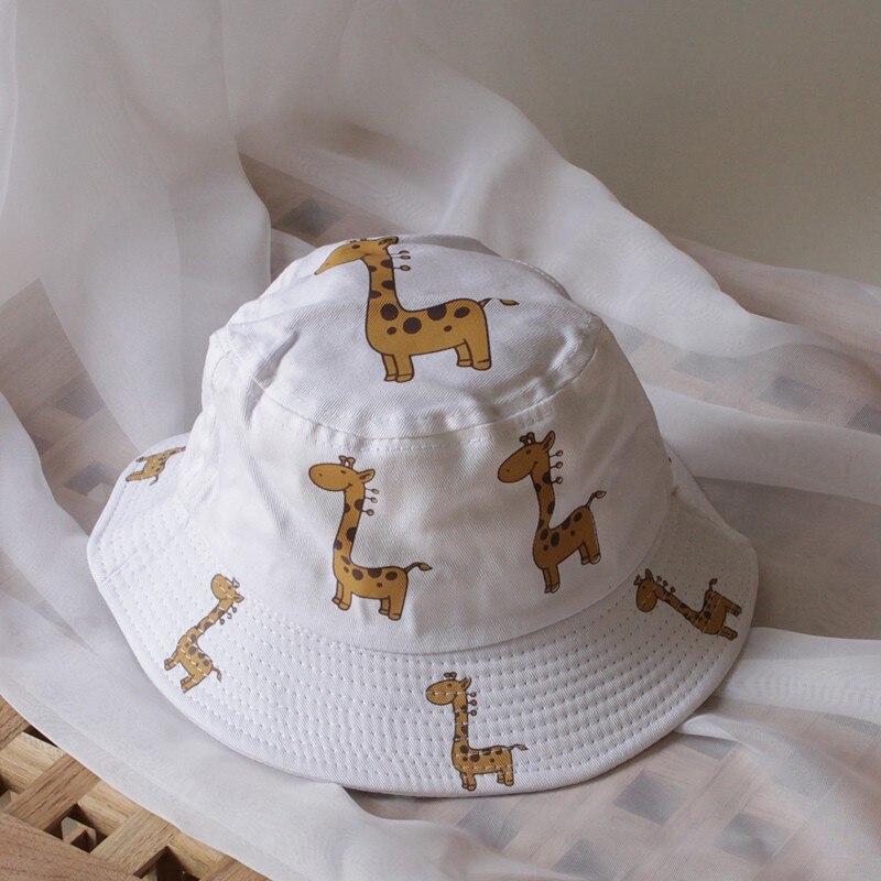 Chapeaux d'été pour bébés garçons filles | Chapeau imprimé d'animal de dessin animé, chapeaux casquettes réversibles, couvre-soleil, à la: W