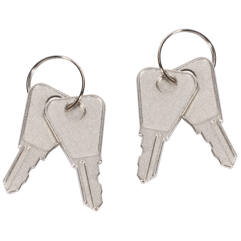 2 Pieces Refrigerator Door Lock Strong Adhesive Freezer Door Lock File Drawer Lock Child Safety Cupboard Lock with Key