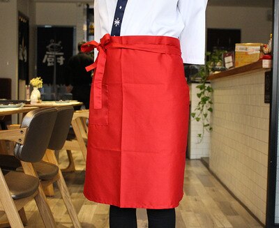Japanse Koken Dienst Schort Geborduurd Patroon Schort Chef Schort: 11