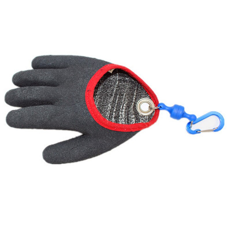 Men Outdoor Hunting Angling Fishing Waterproof Half Palm Full Finger Mittens Quick Catch Fish Stab-proof Anti-slip PE Gloves