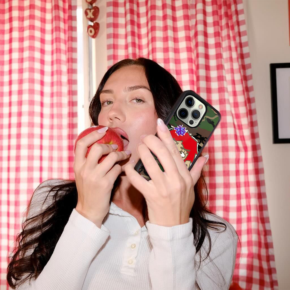 Enya Umanzor Phone Case For IPhone 11 12 13 14 15 Plus Pro Max Mirror Acrylic PC TPU Cover