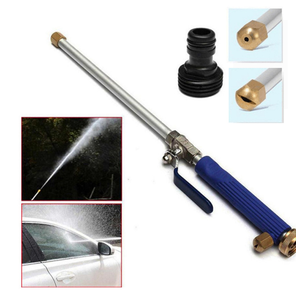 46cm High Pressure Water Gun Garden Car Washer Hose Wand Nozzle Sprayer Watering Spray Sprinkler Cleaning Tool Garden Water Jet