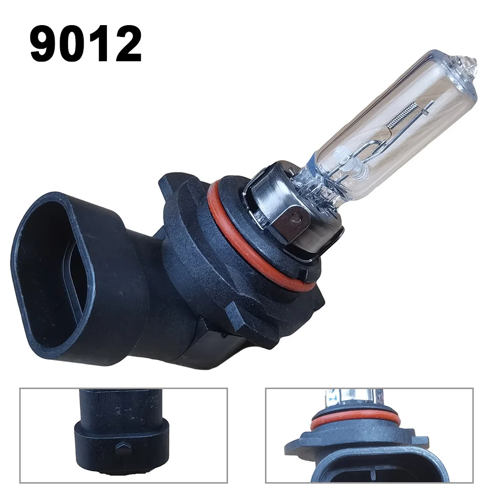 Bombilla halógena para coche, luz amarilla y blanca 9012 HIR2 12V 55W, cristal de cuarzo 4300K, Color Kelvin, accesorios para coche, 1 ud.