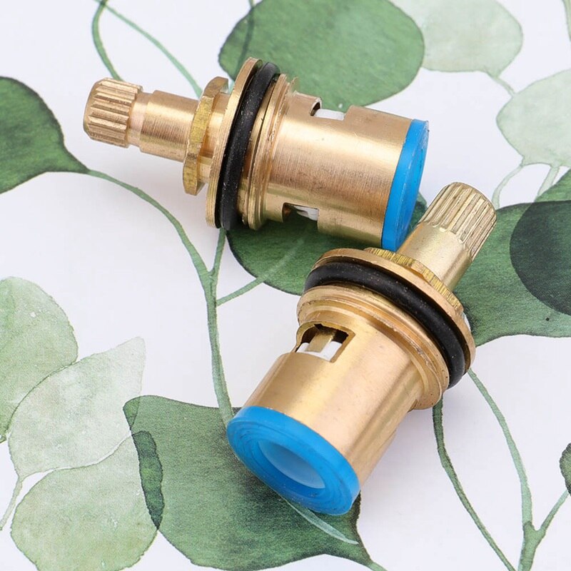 Grifo de reemplazo 1/4 a G1/2 "Disco de cerámica cartucho frío grifo Válvula de G1/2 cobre lleno 20mm de apertura rápida grifo
