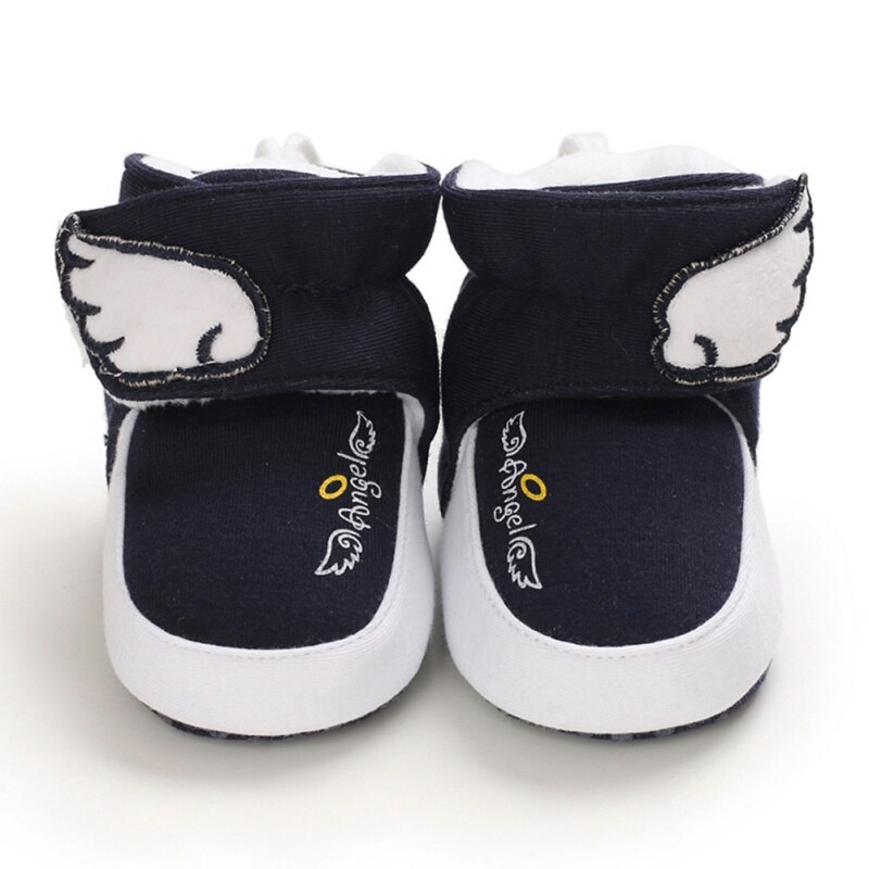 Vinter first walkers baby ankel snöstövlar kashmir bomullsskor söta babystövlar spädbarn varma halkskydd 0-18 månader 29