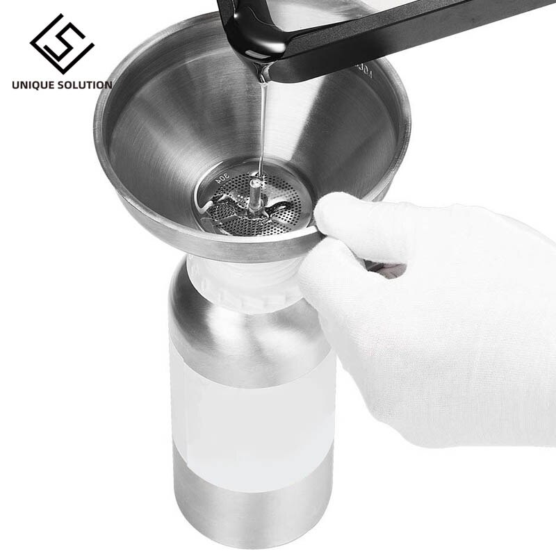 Entonnoir filtrant en résine pour imprimante 3D, alimentaire acier inoxydable Durable, filtre à Double filtre amovible pour SLA/DLP/LCD