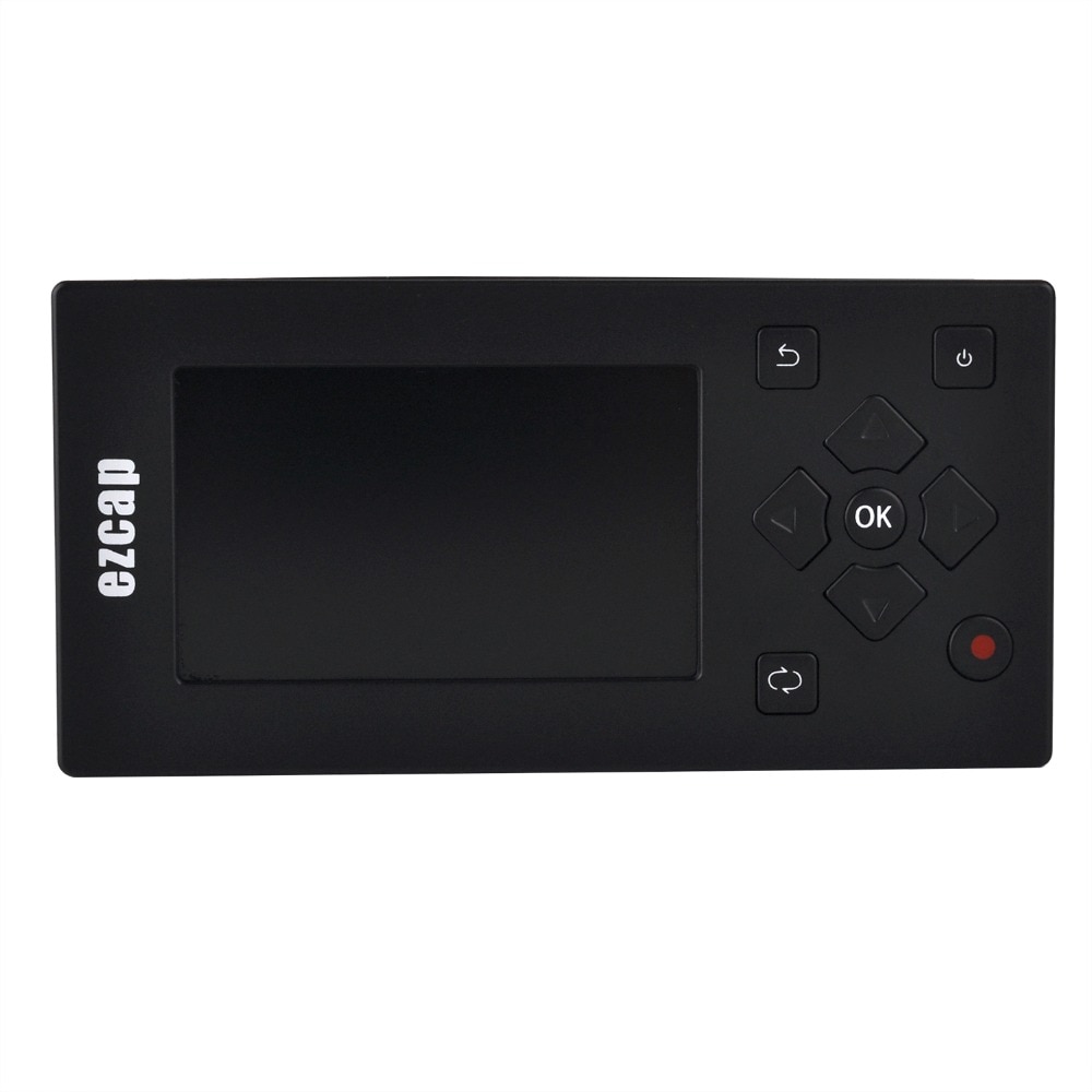 EZCAP AV Video Audio Capture Recorder Converter Records Analog VHS Camcorder DVD VCD DVR to SD 3'' LCD Playback HDMI OUT