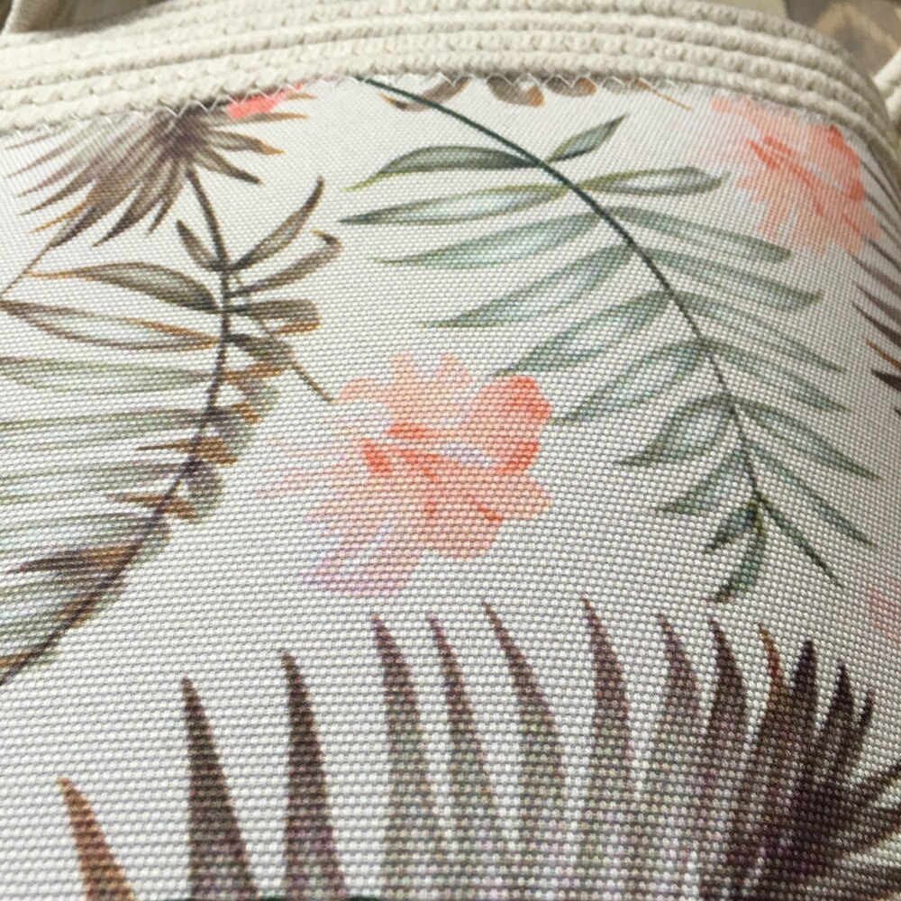 Collapsible Storage Basket Flower Baby Basket Fresh Green Leaf Toy Storage Bucket Dirty Clothes Basket Fabric Storage Bag